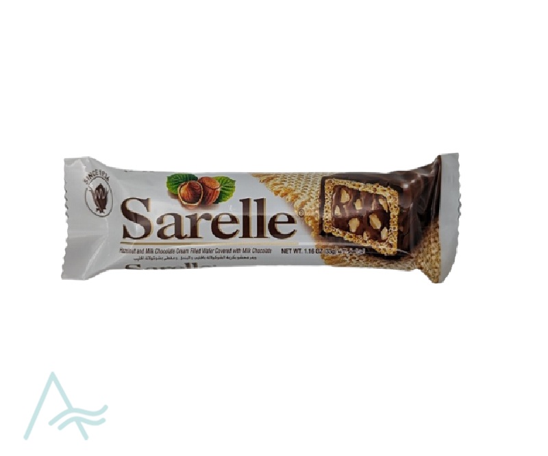 SARALLE HAZELNUT WAFER 4X33 G